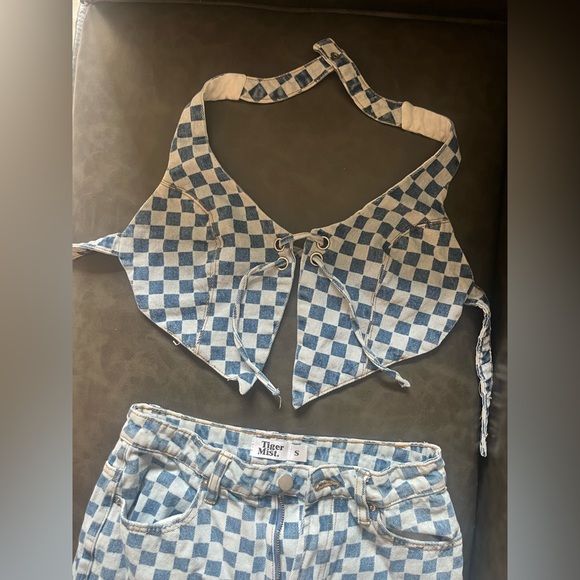 Tiger Mist dua denim pants set - Picture 4 of 6